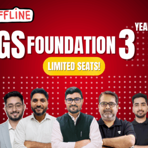 3-Year IAS/UPSC Offline Course