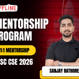 One-to-One Mentorship Program – Offline